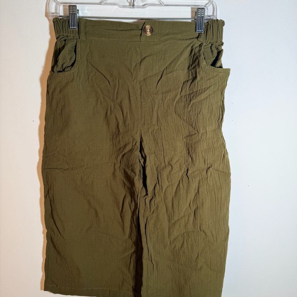 Olive Green Capris
